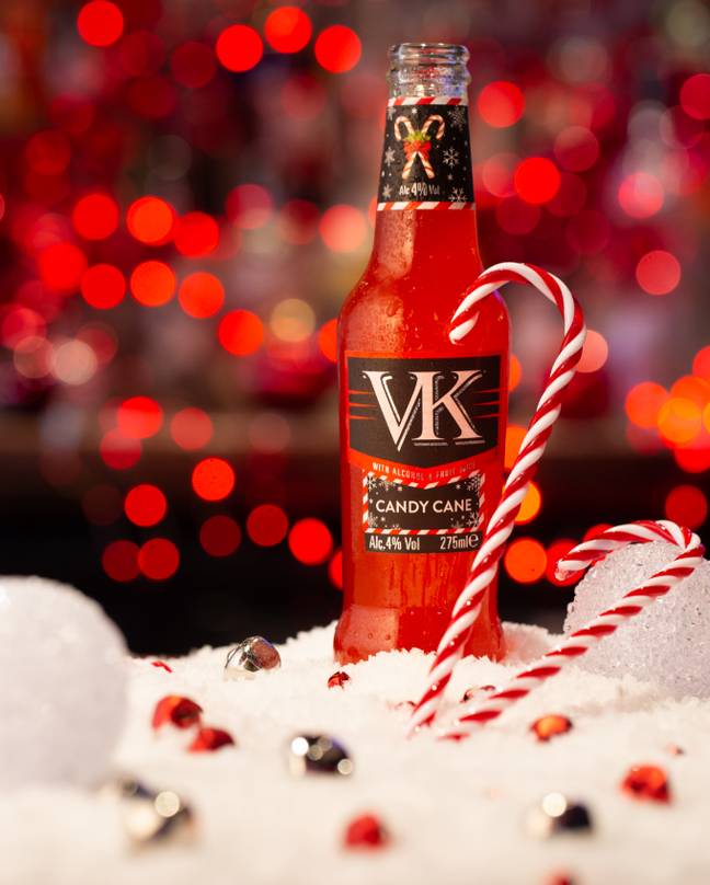 The limited edition drink tastes of strawberry and peppermint (Credit: VK)