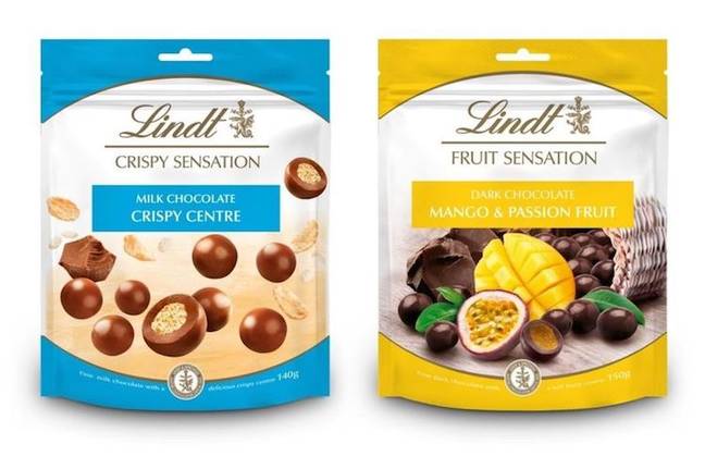 Both flavours are being sold for £3.50 a pack in Lindt chocolate shops and online now (Credit: Lindt)