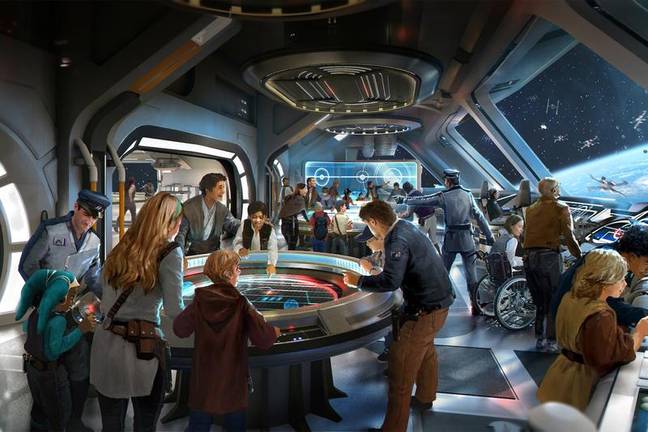 The Galactic Starcruiser will open in 2021 (Credit: Disney)