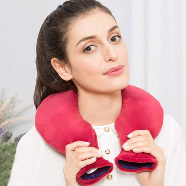 The neck warmer hot water bottle from Amazon is £16.99 (Credit: Amazon/Kangcheng)