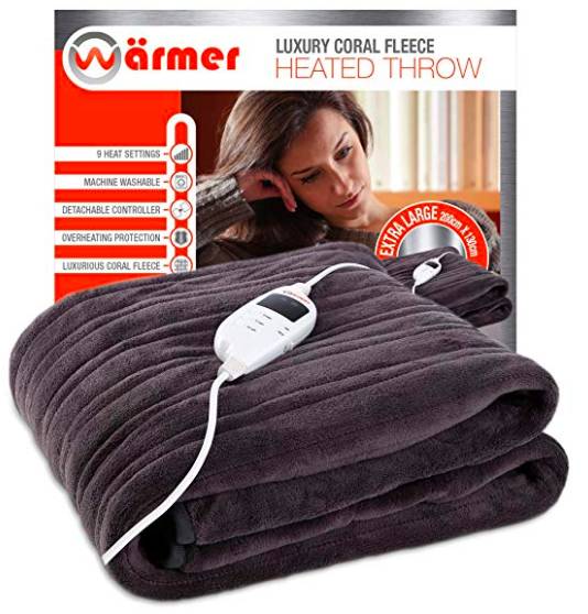 Argos relaxwell heated throw hot sale