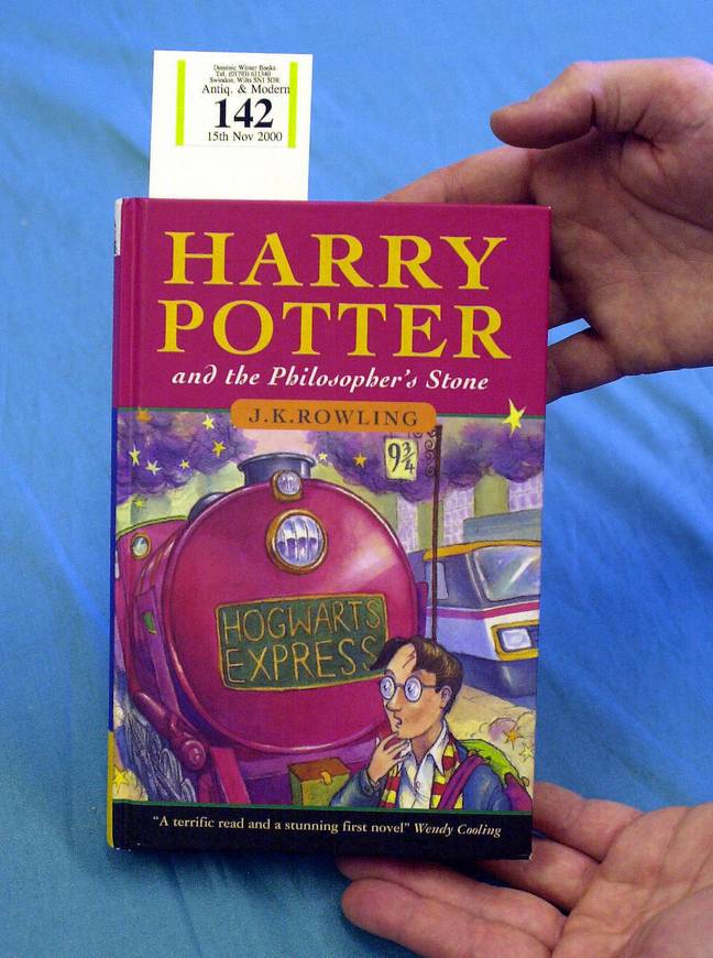 Another first edition of the book, sold at auction in 2000. Credit: PA