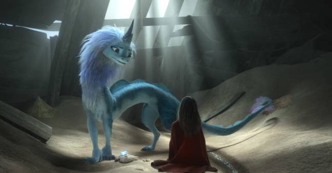 Awkwafina voices Sisu the dragon (Credit: Disney)