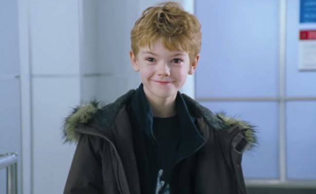 Thomas Brodie-Sangster starred as Sam in the 2003 film (Credit: Universal)