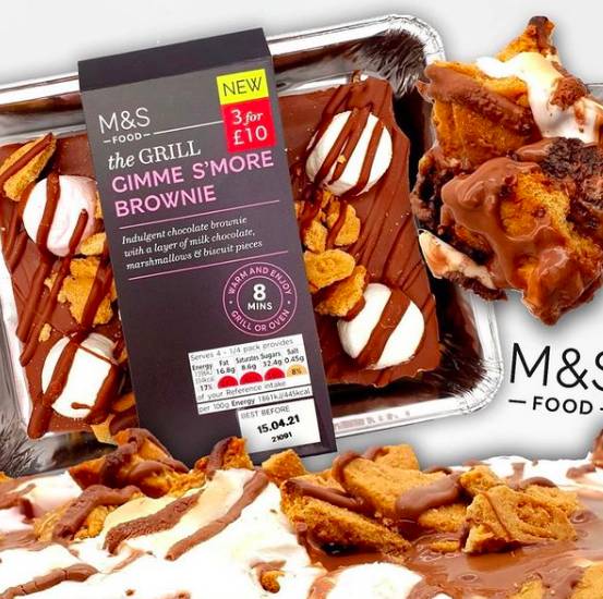 The tasty new treat is available in stores now (Credit: Instagram: @marksandspencerfoodPR/ @sweetreviewsuk)