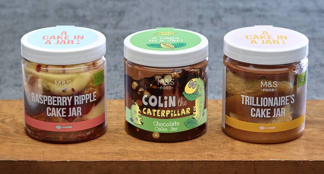 The cake jars are available in M&amp;S now (Credit: Marks &amp; Spencer)
