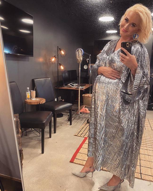 Katy Perry is currently expecting a baby girl (Credit: Instagram/ Katy Perry) 