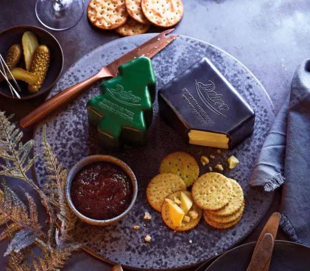Follow the Festive Feast with Lidl's gin-infused and woody pine flavoured cheeses (Credit: Lidl)