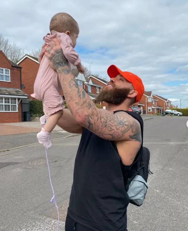 Azaylia was allowed to return home earlier this month (Credit: Ashley Cain/ Instagram)