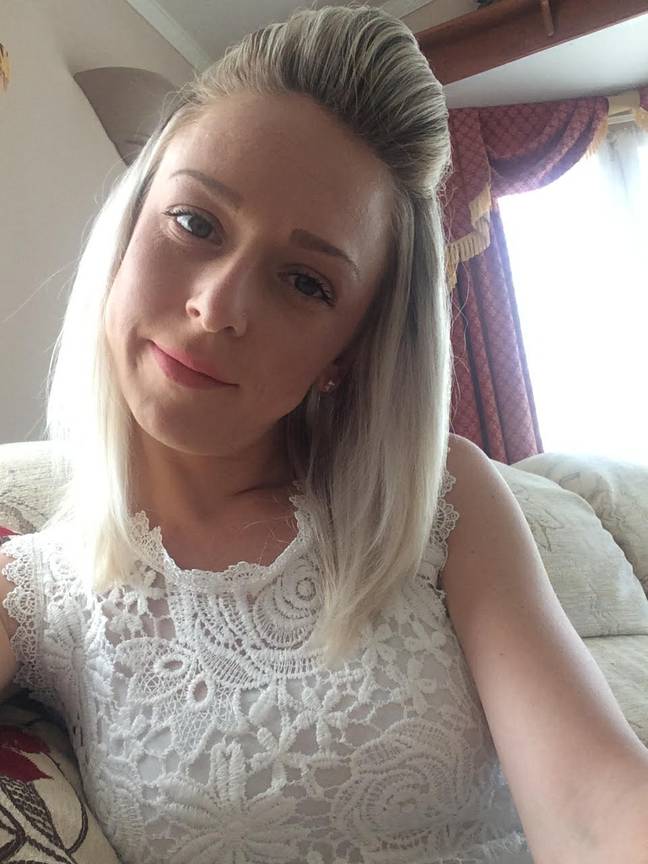 Leanne was just 29 when she was told she had a 7cm tumour (Credit: Triangle News)