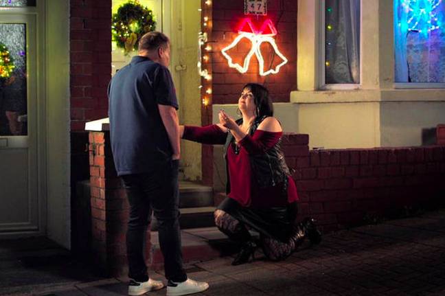 Nessa proposed to Smithy in the finale (Credit: BBC)
