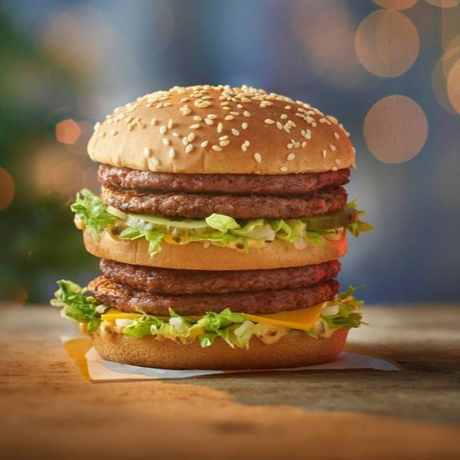 The Double Big Mac is available now (Credit: McDonald's) 