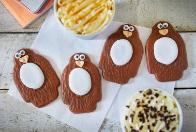 This year there are new penguin biscuits too (Credit: Greggs)