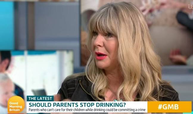 Janey argued parents should give up drink. Credit: ITV