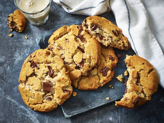 You can also grab a delicious vegan cookie too (Credit: M&amp;S)