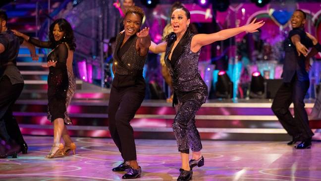 Katya and Nicola will not perform again (Credit: BBC)