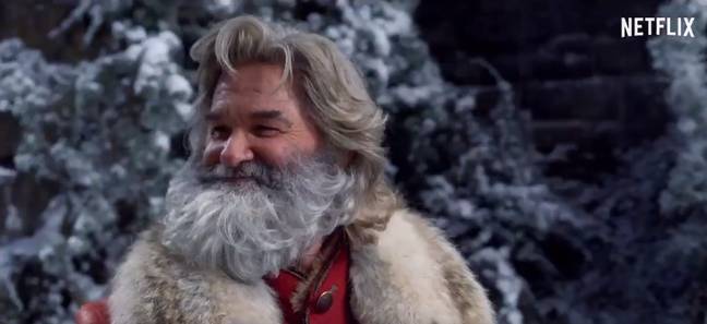 Kurt Russell is back as Father Christmas (Credit: Netflix)