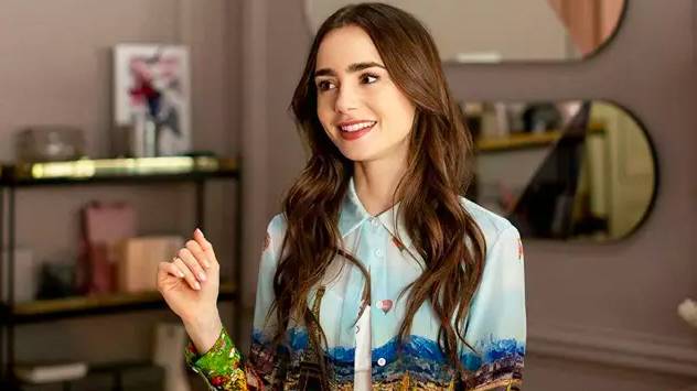 Lily Collins stars as the titular character, Emily Cooper (Credit: Netflix)