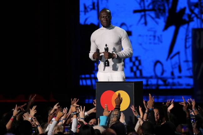Stormzy thanked the women on his team (Credit: PA)