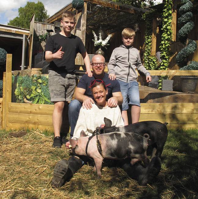 Meat The Family will challenge four meat-eating families to care for a farm animal, before being asked to either send it for slaughter or commit to being veggie. (Credit: Channel 4)