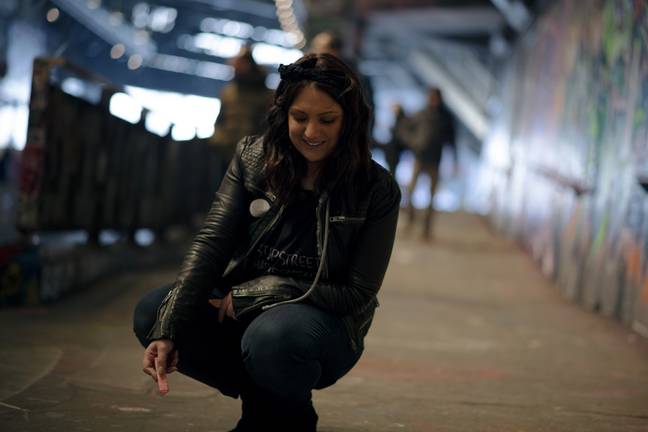 Catcalls of London founder Farah Benis pictured above. Credit: Rebecca Hocknell