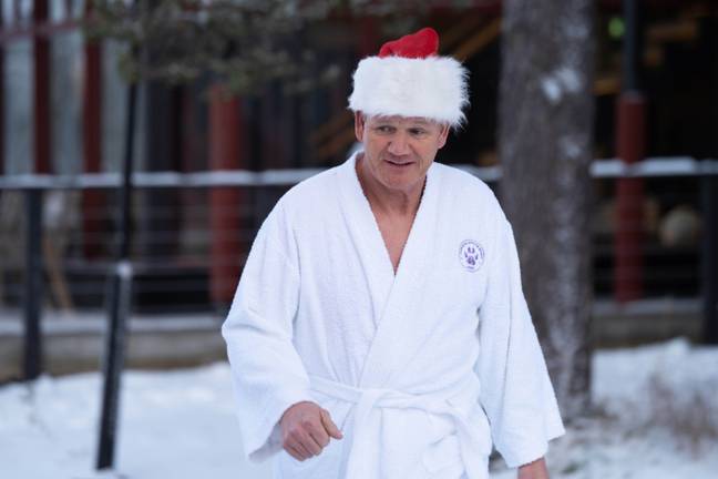 Gordon was keen for the trip to be festive (Credit: ITV/ Shutterstock) 