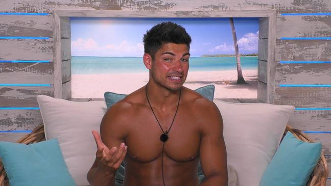 Anton Danyluk confessed that his mother shaves his bum. Credit: ITV/Love Island