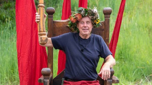 Harry Redknapp was crowned king of the jungle in 2018. (Credit: ITV)