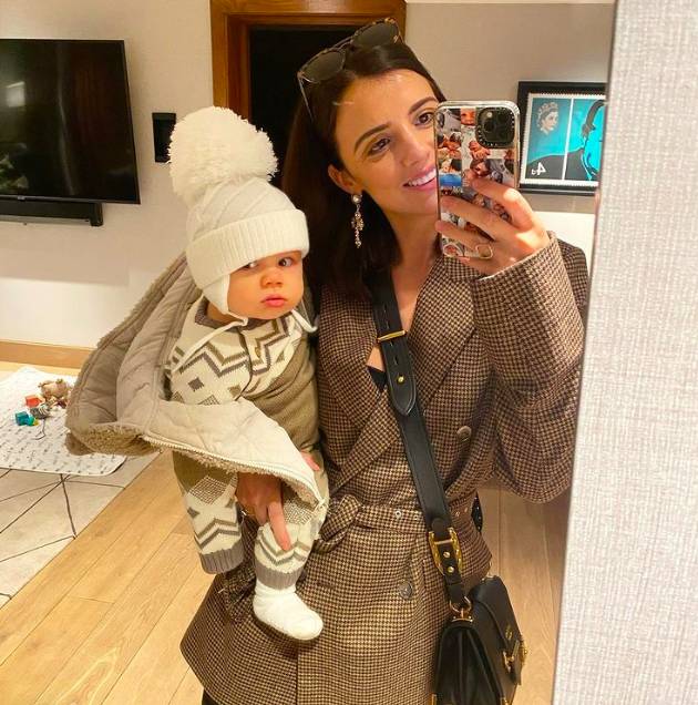 Lucy often speaks out about the highs and lows of mum life (Credit: Instagram/Lucy Mecklenburgh)