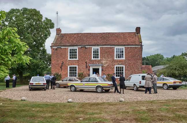 White House Farm in Essex was the location of a gruesome crime in August 1985 (Credit: ITV)