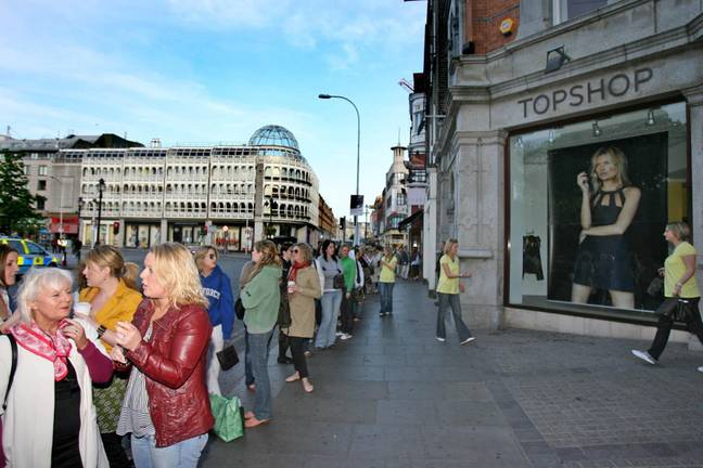 In its heyday, we'd queue around the block for Topshop (Credit: PA)