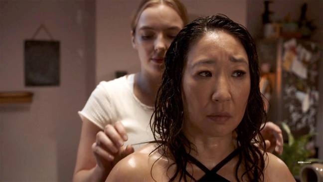 Killing Eve stars Jodie Comer and Sandra Oh are back (Credit: BBC)