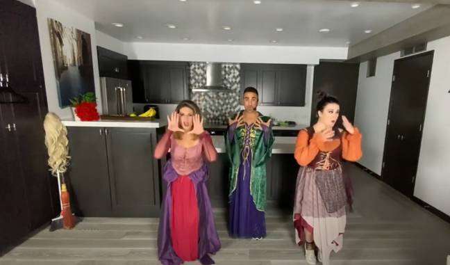 Channel the Sanderson sisters in this fun and accessible dance workout 