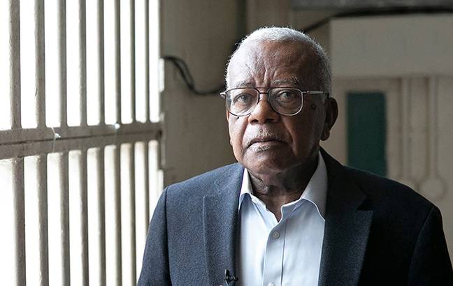 Trevor McDonald delves into the lives of the two killers (Credit: ITV) 