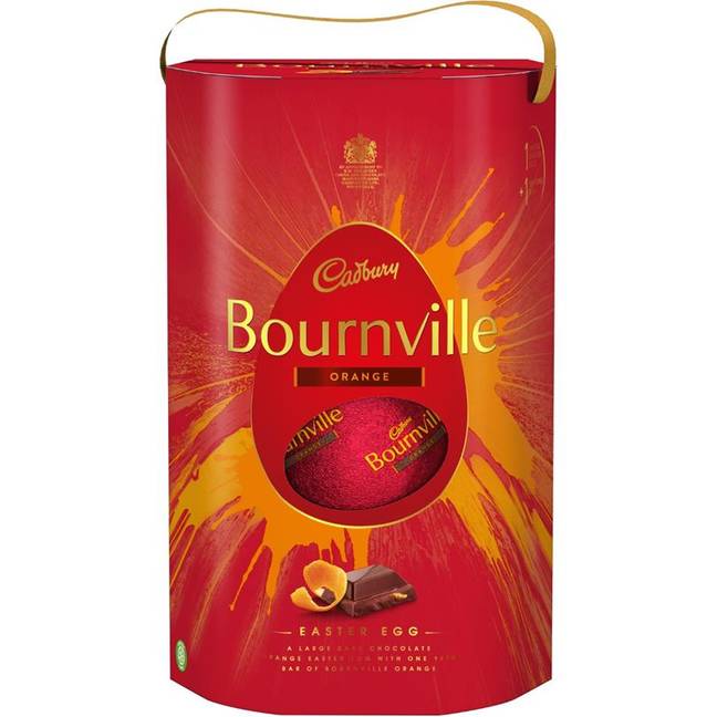 Dark chocolate lovers rejoice as you will be able to buy a Bourneville egg for £3.99 (Credit: Cadbury)