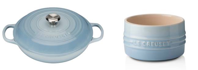 Signature Shallow Casserole Dish (£240) and Stackable Ramekin (starting from £10) (Credit: Le Creuset)