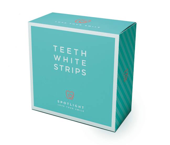 Spotlight Teeth Whitening Strips retail for £39.95. Credit: Spotlight