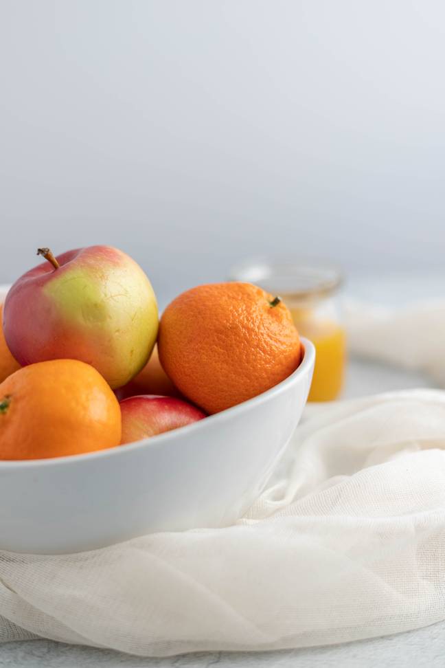 Keep your oranges in the fruit bowl, lads (Credit: Unsplash)