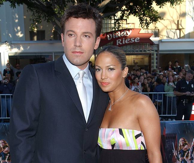 Jennifer and Ben met on the set of their film Gigli. (Credit: Alamy)