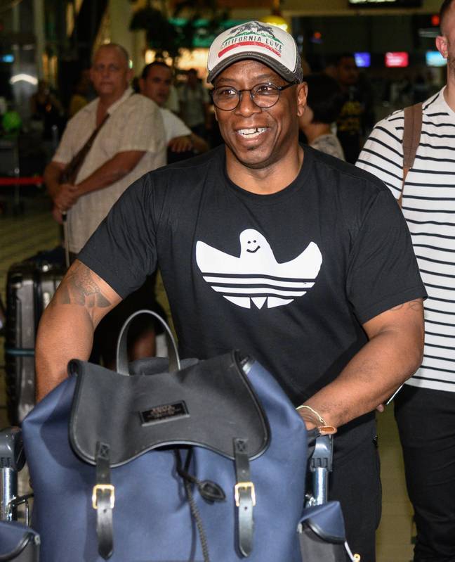Ex professional footballer Ian Wright denies he's appearing on the show. (Credit: James Gourley//ITV/Shutterstock)