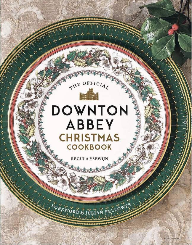 The 'Downton Abbey Christmas Cookbook' is out on October 21st (Credit: Amazon)