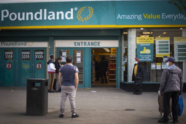 Poundland's new till alerts aren't popular with everyone (Credit: PA)
