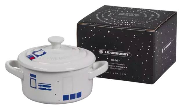 How cute is this R2-D2 dish?! (Credit: Le Creuset)