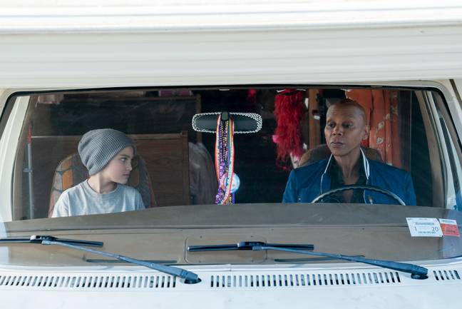 Ruby discovers AJ hiding in her camper van (Credit: Netflix)