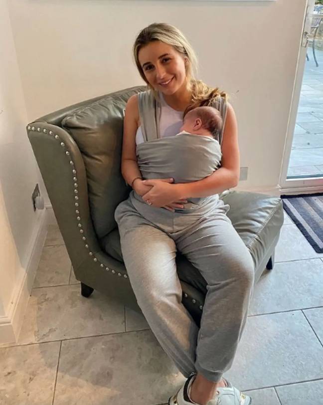 Dani Dyer has kept her followers up-to-date with Santiago's first months (Credit: Dani Dyer/ Instagram)