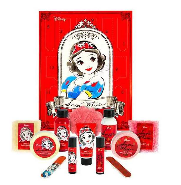 The Snow White beauty advent calendar has been reduced to £7. (Credit: Superdrug)