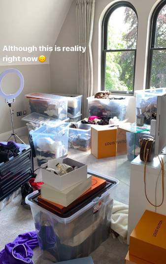 They've still got a bit of unpacking to do (Credit: Molly-Mae Hague/Instagram)