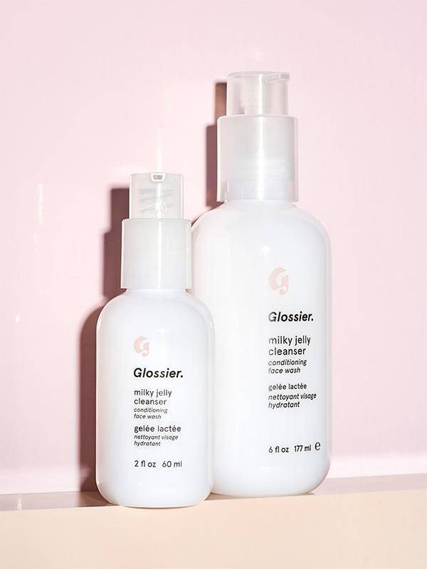 The US brand's Milky Jelly Cleanser costs £15 for 177ml. Credit: Glossier