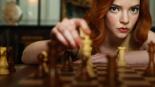 'The Queen's Gambit' follows young chess prodigy Beth Harmon (Credit: Netflix)