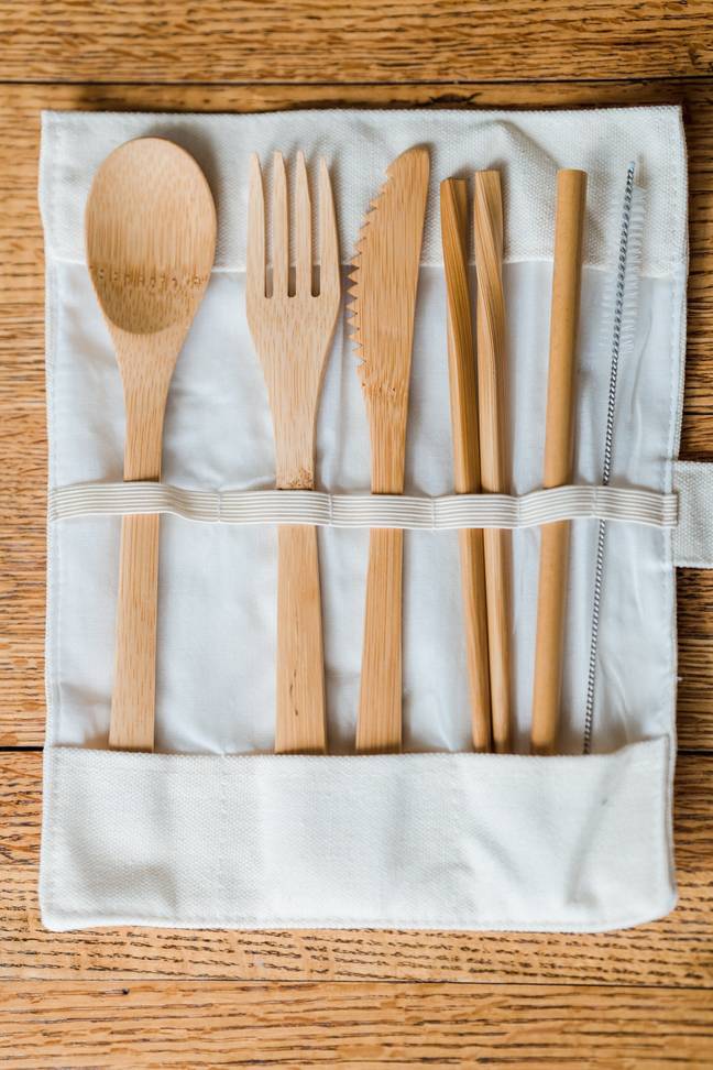 The cleanfluencer shared the handy cutlery hack on TikTok (Credit: Pexels)